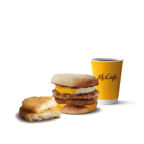 Mccombo Egg Mcmuffin Doble Salchicha