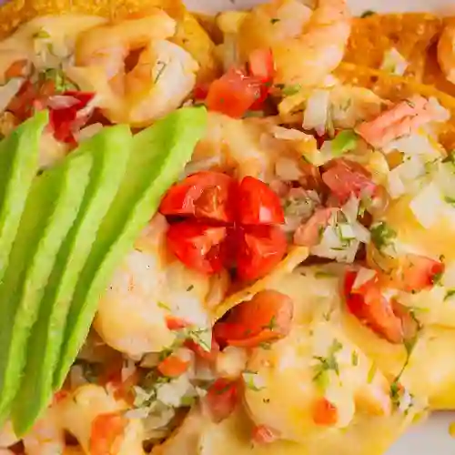 Nachos De Camarones