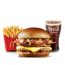 Mccombo Mediano Crispy Onion Barbecue 2 Carnes