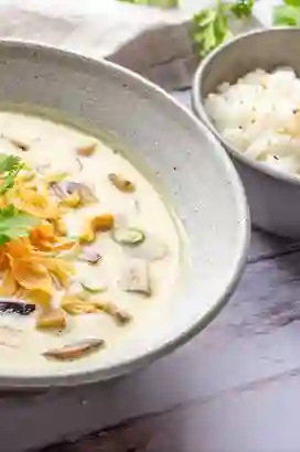 Sopa Berenjena Y Setas