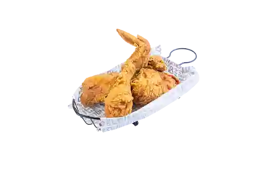 Medio Pollo Apanado Solo