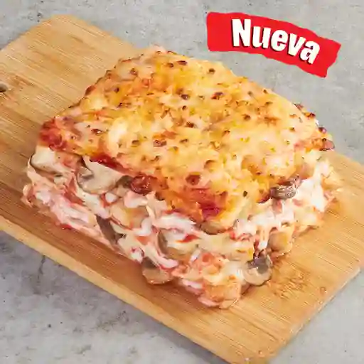 Lasagna Pollo Champiñón