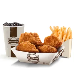 Filetes De Pollo Apanado En Combo