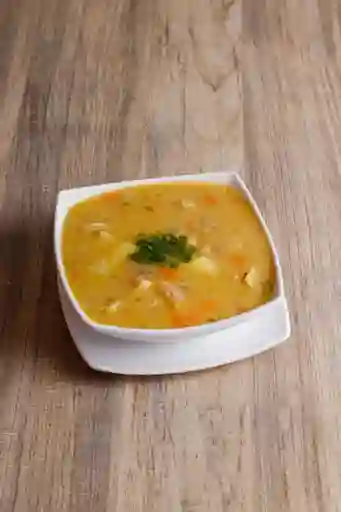 Sopa De Menudencia Con Arroz
