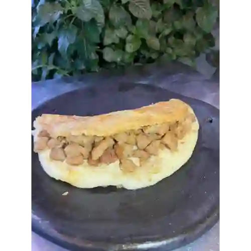 Cachapa De Chicharron