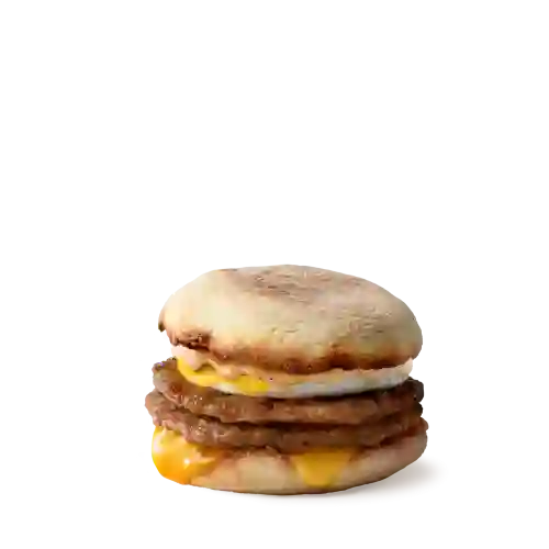 Egg Mcmuffin Salchicha Doble Tasty