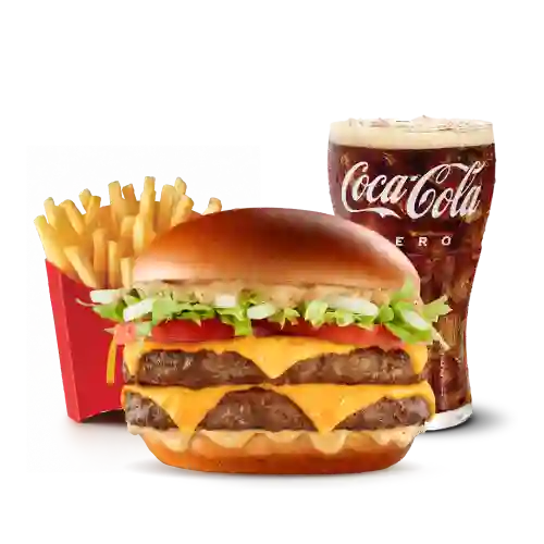 Mccombo Mediano Tasty Clásica 2 Carnes