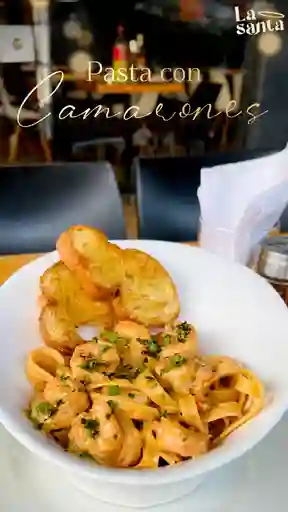 Pasta Con Camarones