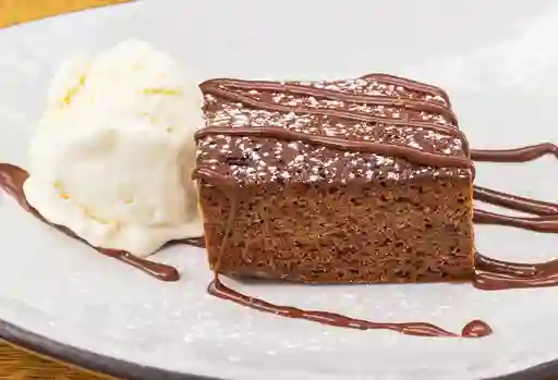 Brownie De Milo Con Helado