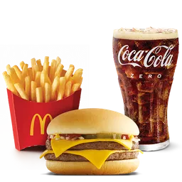 Mccombo Mediano Doble Hamburguesa Con Queso