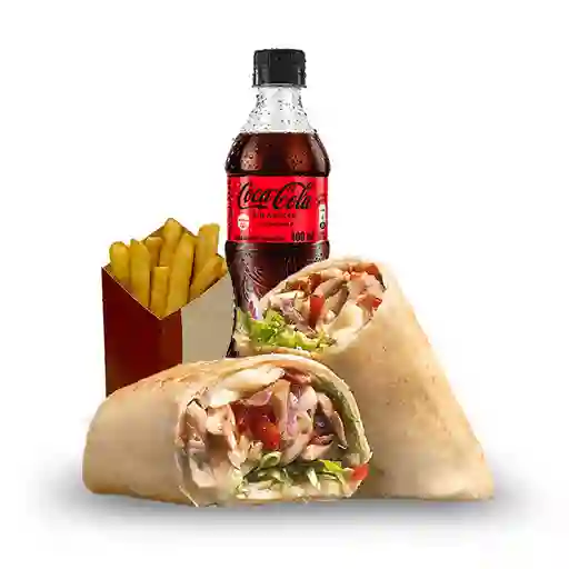 Combo Wrap Vegetariano