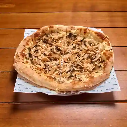 Pizza Pollo Y Champiñones