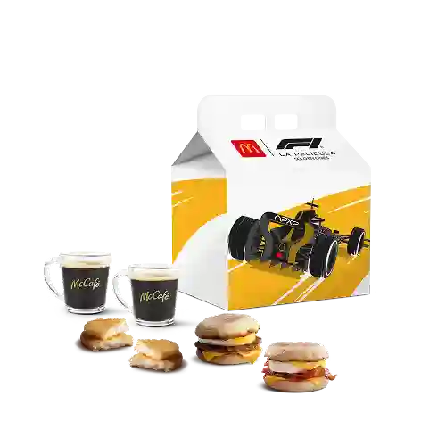 Cajota Familiar Clásica Desayuno Para Dos Personas