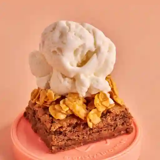 Brownie Sorpresa + Bola De Helado