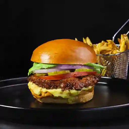 Hamburguesa Clásica + Papas