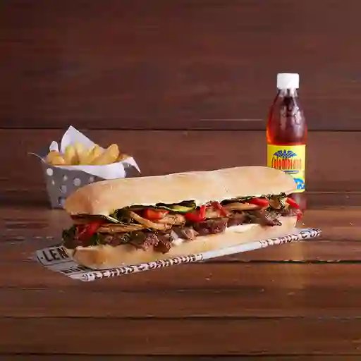 Combo Sandwich Morrillo A La Parrillla