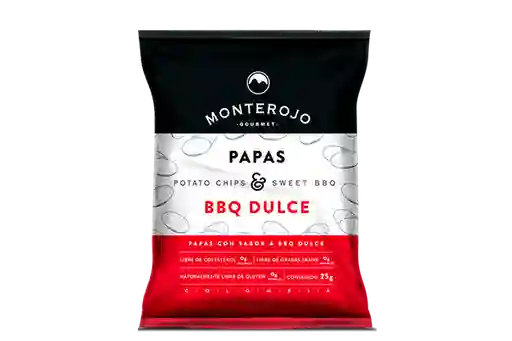 Papas Monterojo Bbq Dulce 25gr