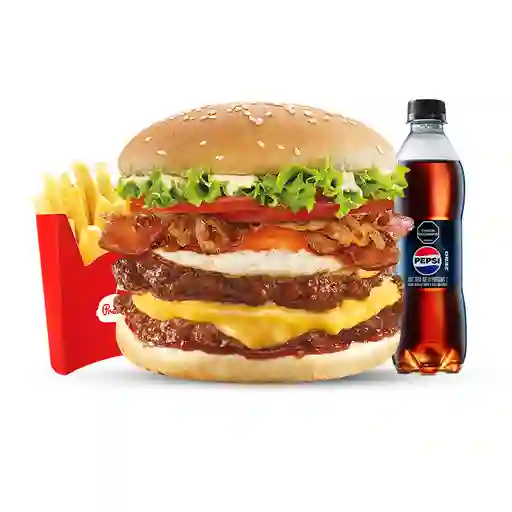 Combo Hamburguesa Guerrera Urbano