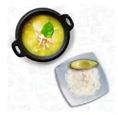 Sopa Arroz Y Aguacate