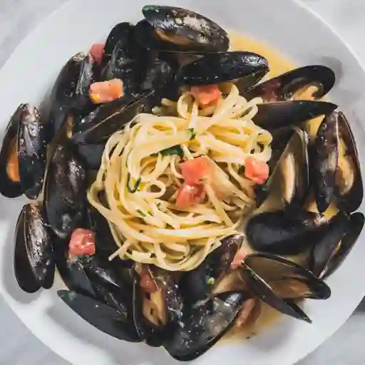 Linguini Mejillones