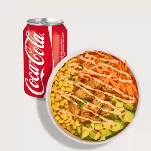 Pollo Crispy Bowl + Coca Cola