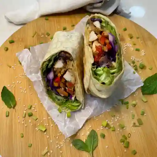 Wrap De Pollo Con Vegetales Sa