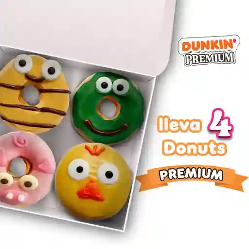 Caja 4 Donuts Premium