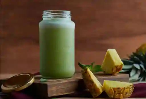 Jugo Piña Con Hierbabuena