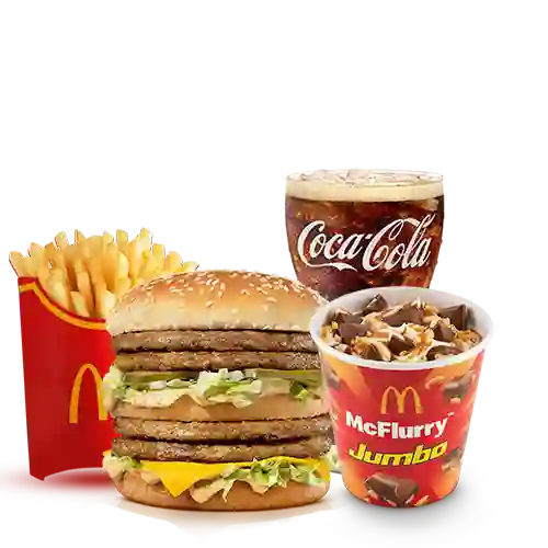 Mccombo Grande Big Mac Doble + Mcflurry Jumbo