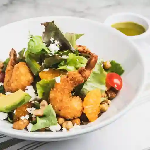 Ensalada Langostinos Crispy