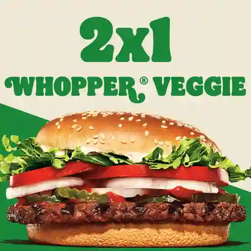 Promo 2 X 1 Veggie Whopper