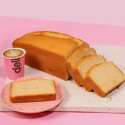 Ponqué De Vainilla Endulzado Con Stevia