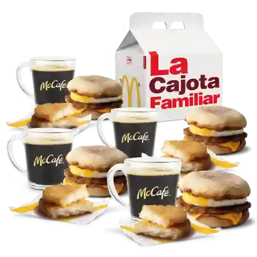 Cajota Familiar Clásica Desayuno Para Cuatro