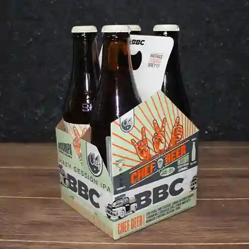 Four Pack Chef Beer By Bbc