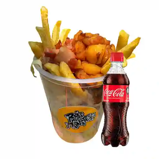 Papas Samba + Gaseosa 400 Ml