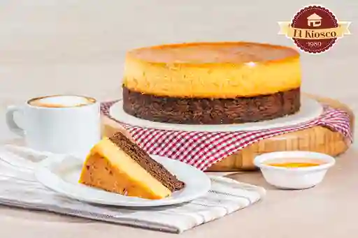 Chocoflan Horneado Porción