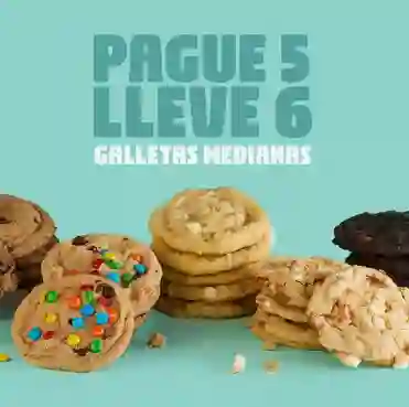 6x5 Galletas Medianas