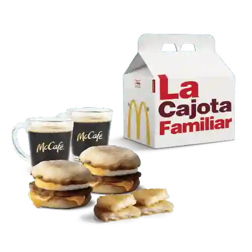 Cajota Familiar Clásica Desayuno Para Dos Personas