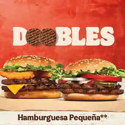 Promo Dobles Bbq Burger Jr Doble + Wh...