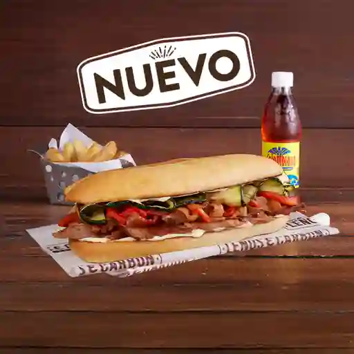 Combo Sandwich De Pavo A La Parrilla