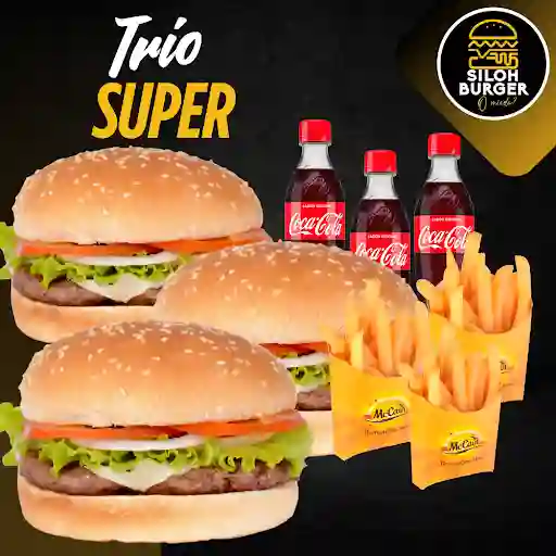 Combo Burger Super Trio