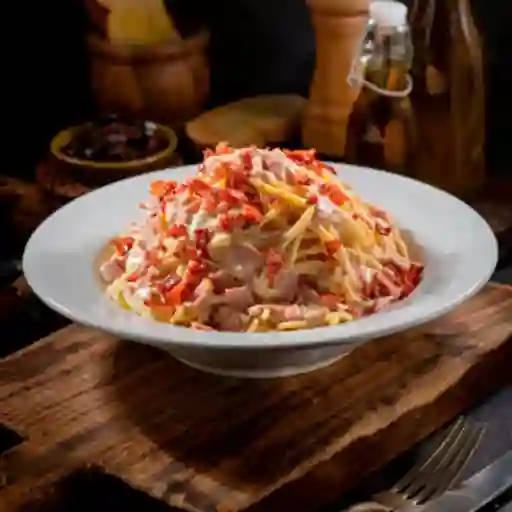 Spaguettis a la Carbonara