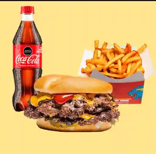 Beast Style Burger Combo