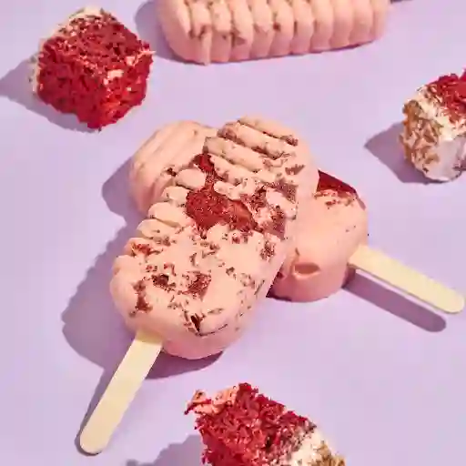 Paleta De Yogurt Red Velvet