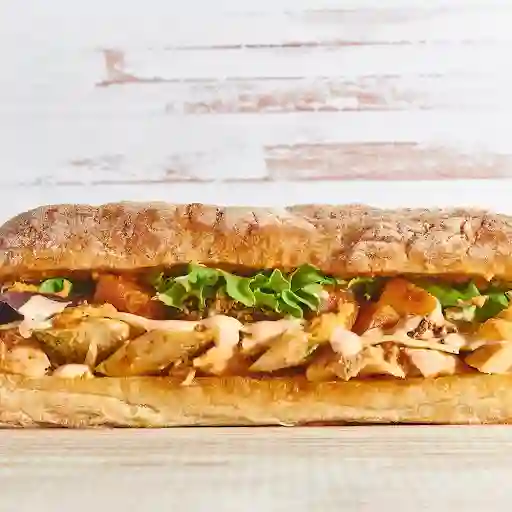 Sandwich Pollo Mediterráneo