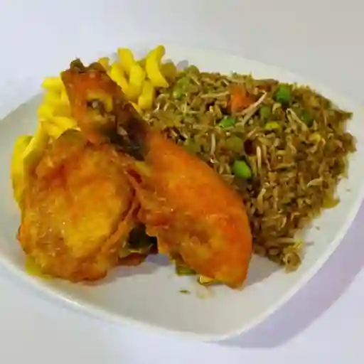 Pierna Pernil + Tepanyaki Francesa