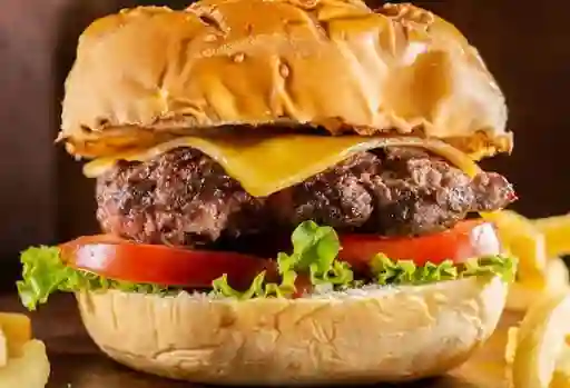 Hamburguesa Con Queso