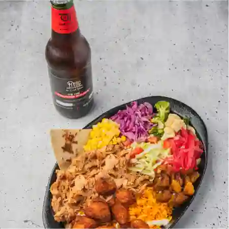 L Combo Crunchy Pollo Y Pulled.