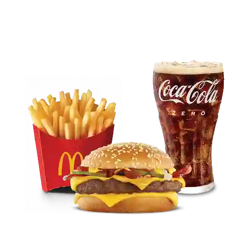 Mccombo Mediano Cuarto De Libra Queso Tocineta