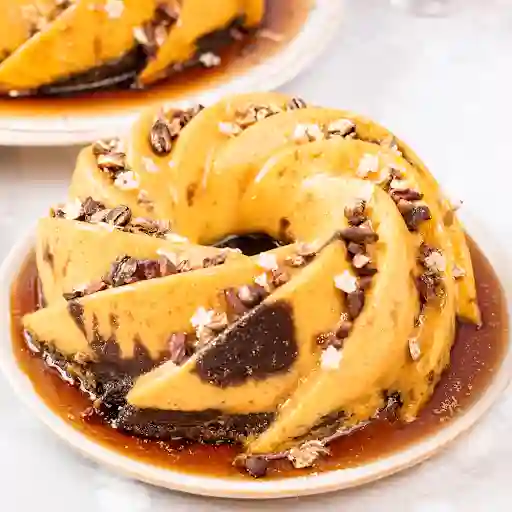 Chocoflan Caramelo Cafe 5 Porc